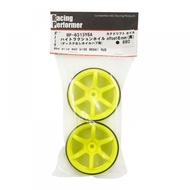 Yokomo RP-6313Y6A (4PCS) Racing Performer Offset 6mm High Traction Rim Yellow For 1/10 RWD Drift Car
