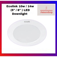 Ecolink 6" 14w LED Downlight 6500K 4000K 3000k / 5inch 10Watt 6inch 14 watt LAMPU LED Panel light Ph