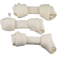(The Bool's) Knotted Bone Milk Dog Snack 2.5 inches, contents 3 PCS