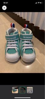 JP13碼Made in Japan le coq sportif baby shoes/日本製公雞bb鞋/嬰兒鞋