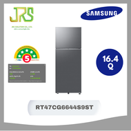 Samsung ตู้เย็น 2 ประตู (16.4 คิว สี Refined Inox) รุ่น RT47CG6644S9ST