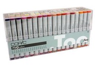 【品 · 創藝】美術用品-日本Copic 一代 Classic 方桿 72色 酒精麥克筆-A、B、C三種色系