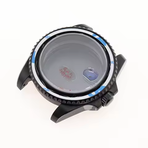 40mm Watch Case For Seiko Dial Waterproof NH35 Case Sub Mariner Diver Watch Polished Case for Seiko 