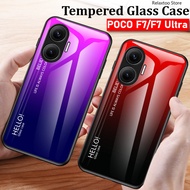 Casing For Xiaomi Poco F7 PocoF7 F 7 PocoPhoneF7 Pro Ultra F7Ultra F7Pro 5G Fashion Gradient Tempere