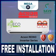 [FREE INSTALLATION] ACSON WALL MOUNTED R32 INVERTER SERIES REINO 1.0HP - 2.5HP