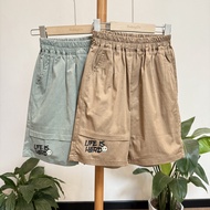 40453 Children's Pure Cotton Thin Casual Shorts Boys Summer Soft Elastic Waist