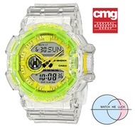 CASIO นาฬิกาข้อมือผู้ช่าย นาฬิกาใส่เล่นกี่ฬา  กับ G-shock GA-400  นาฬิกาที่ได้แรงบันดาลใจจากแฟชันของศิลปินฮิปฮอปและบีบอย ประกัน1 ปี CMG