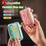 LUOLRV Floss Box, Oral Care Automatic Ejectable Floss Dispenser, without Floss Floss Organiser