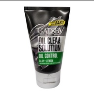Gatsby Cooling Face Wash Oil Clear Solution Clay + Lemon 100gr
