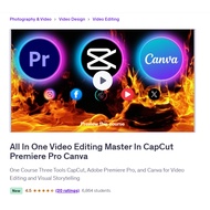 [Video Course] All In One Video Editing Master In CapCut Premiere Pro Canva | Learn Video Edit 2025 