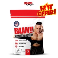 BAAM MY WHEY PROTEIN 1 LB เวย์โปรตีน เพิ่มกล้ามเนื้อ #อาหารเสริม #น้ำหนัก  #เพิ่มน้ำหนัก #บำรุง #อาห