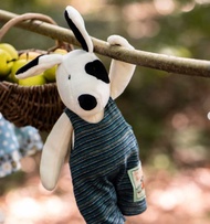 法國 Moulin Roty 安撫娃娃-小狗朱利斯(春夏) 30cm