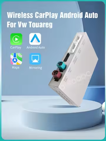 AUTOABC Android carplay wireless automatic converter box for Volkswagen Touareg RNS850 Mirror Link8-