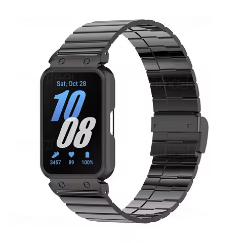 Strap Case Protector for Samsung Galaxy Fit 3 Watchband for samsung galaxy fit 3 Metal Bracelet for 