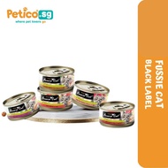 Fussie Cat Black Label Canned Food in Aspic 80g Wet Cat Food