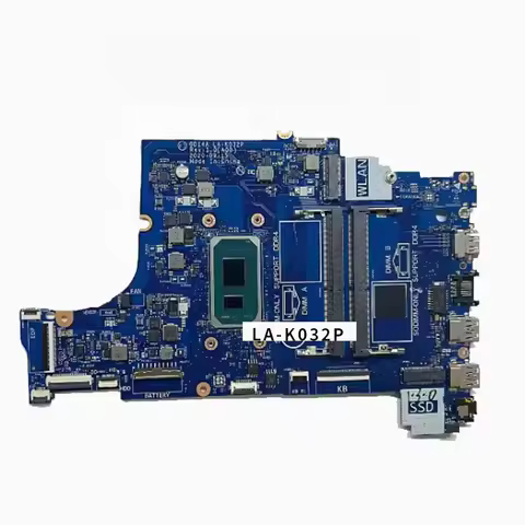 For Dell G15 5511 Motherboard Mainboard G15 5511 Laptop Motherboard Mainboard 746J2 LA-455P I5-11260