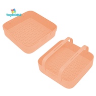 GPHA&gt; 1Pc Air Fryers Oven Baking Tray Reusable Silicone Pot Air Fryer Accessories new