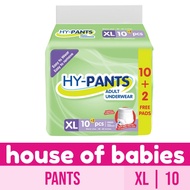 Hy-Pants Adult Underwear XL 10s - ADULT UNDERWEAR