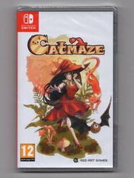 【補貨中】全新 NS Switch Catmaze 貓迷宮 中文版 童話風格的類銀河戰士惡魔城遊戲