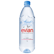 愛維養 天然礦泉水 1L寶特瓶 (12瓶) EVIAN MINERAL WATER