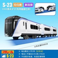 日本TOMY PLARAIL多美卡電動軌道動組車高鐵火車頭新幹線軌道小火車頭模型