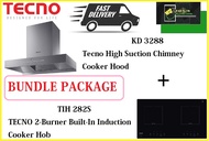 TECNO HOOD AND HOB BUNDLE PACKAGE FOR ( KD 3288 &amp; TIH 282S ) / FREE EXPRESS DELIVERY