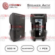 AKTIF SPEAKER 12 Inch 500 Watt CRIMSON CR 12-15-ARMAGEDDON