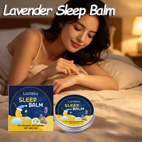 Lavender Sleep Balm Natural Soothing Ointment For Racing Mind Syndrome Soothing Stress Anxiety Relie