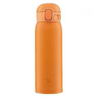 ZOJIRUSHI 象印 一體式中栓ONE TOUCH不銹鋼真空保溫杯 SM-WA48-DA  480ml  1個  日落橘