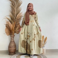 Haura Baju Gamis Wanita Couple Maxmara Terbaru