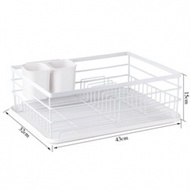 Large Capacity Unique Kitchen Organizers Kitchenware Wash Cup Holder Black Dish Drainer Drying Rack