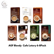 AGF Blendy CAFE LATORY กาแฟ เครื่องดื่ม 3in1 นำเข้าจากญี่ปุ่น (มี 6-8 ซอง/กล่อง)  BBE:12/2024-09/202