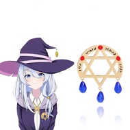 raya 2024Wandering Witch Elaina Brooch Enamel Pins Elaina Cosplay Badge Bag Clothes Lapel Pins Metal
