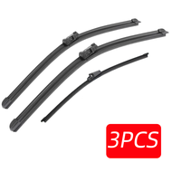 2pcs Front Rear Car Windshield Wiper 21"+19"+13" For VW Polo 9N 9N3 2002-2009 Car Accessory 2003 200