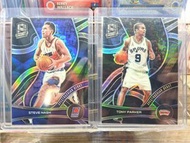 (lot) Nba Panini Spectra 2021-22 Steve Nash Phoenix Suns Tony Parker San Antonio Spurs Hyper Prizm