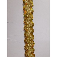 GDS204 Gold Lace Ready Stock , 1 Roll