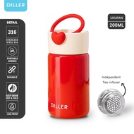 Diller Mini Tumbler Cute 200ml SUS316 – Vacuum Insulated | Leakproof