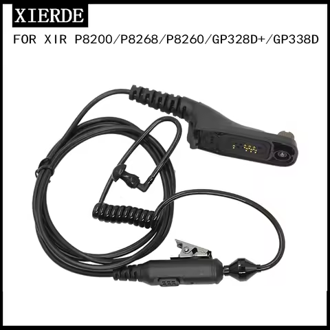 Earpiece Mic for Motorola MTP6550 MTP850S XIR P8268 P8200 APX4000 APX2000 APX6000 DP4800 DP3400 Walk