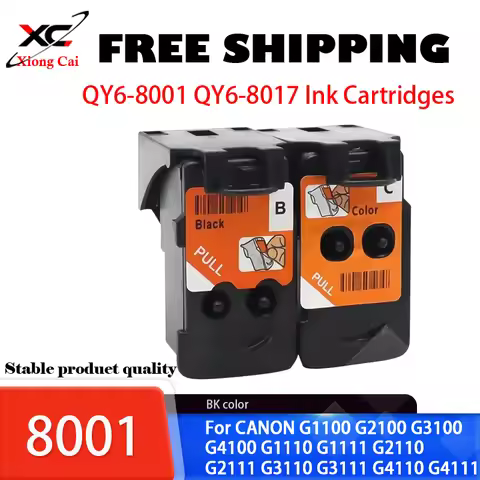 QY6-8001 QY6-8017 Ink Cartridges, for CanonG1100 G2100 G3100 G4100 G1110 G1111 G2110 G2111 G3110 G31