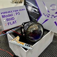 BILED VINYX P3 BLUELENS 25 INCH 50 WATT PROJIE BILED MOTOR MOBIL P3 VINYX - DHIORA STORE