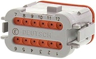 TE (Taiko Electronics_ Deitsche) DT06-12SA-CE05_10Pcs_DT Series_Socket Contact Housing