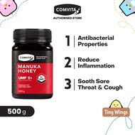 Comvita UMF 10+ Manuka Honey 250g / 500g | Comvita 5+ Manuka Honey 500g  / UMF 15+ 250g  / Propolis Herbal Elixir 200 ml [BeautyBeast.SG]