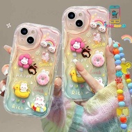 SS868 SOFTCASE 3D GRADATION HAPPY RABBIT FOR REALME 5 5i 8 8i 9i 10 11 12 12+ 13 PRO C11 2020 2021 C