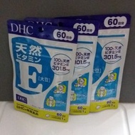 包平郵💥140/3包💥日本🌸DHC - 天然維他命E  / Vitamin E 抗氧化( 60日/60粒)