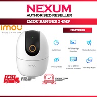 DAHUA IMOU Ranger 2 4MP (2K) Smart Motion Tracking AI Human/Sound Detection Wireless Indoor CCTV IP 