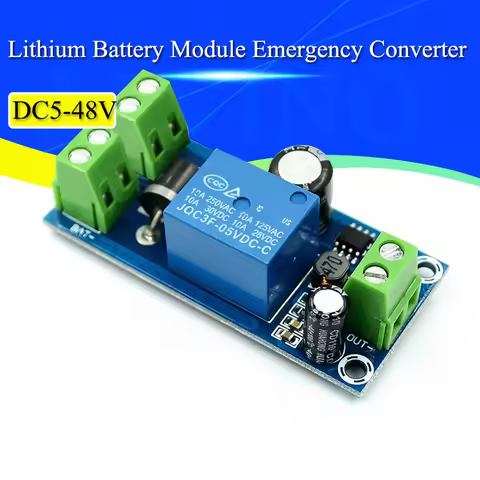 1/5/10Pcs YX850 Power Failure Automatic Switching Standby Battery Lithium Battery Module 5V-48V Univ