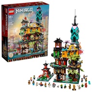 LEGO NINJAGO NINJAGO City Gardens 71741 Building Kit; Ninja House Playset Featuring 19 Minifigures, 