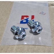(2 pcs) Front Disc Caliper Bolts for Mio J Mio M3 X-Ride Mio GT LostpackOriginal Flange Bolt Key 14