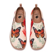 UIN fashion retro sports art casual sneakers travel shoes FAIRY BUTTERFLY Artist Paint Women Canvas