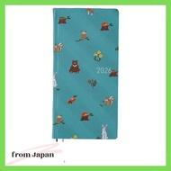 Hobonichi Techo 2026 weeks MEGA Tie & Chief/In the forest, January start, weekly planner